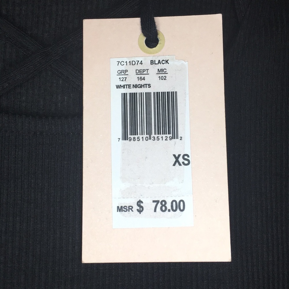 NWT Chelsea & Violet White Nights Jersey Top - Picture 5 of 14
